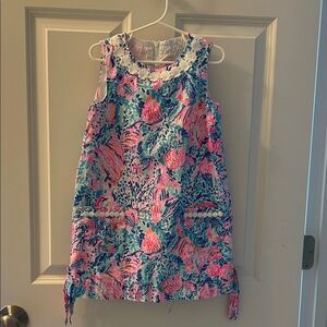 Lilly Pulitzer Kids Shift Dress - Pink and Blue
